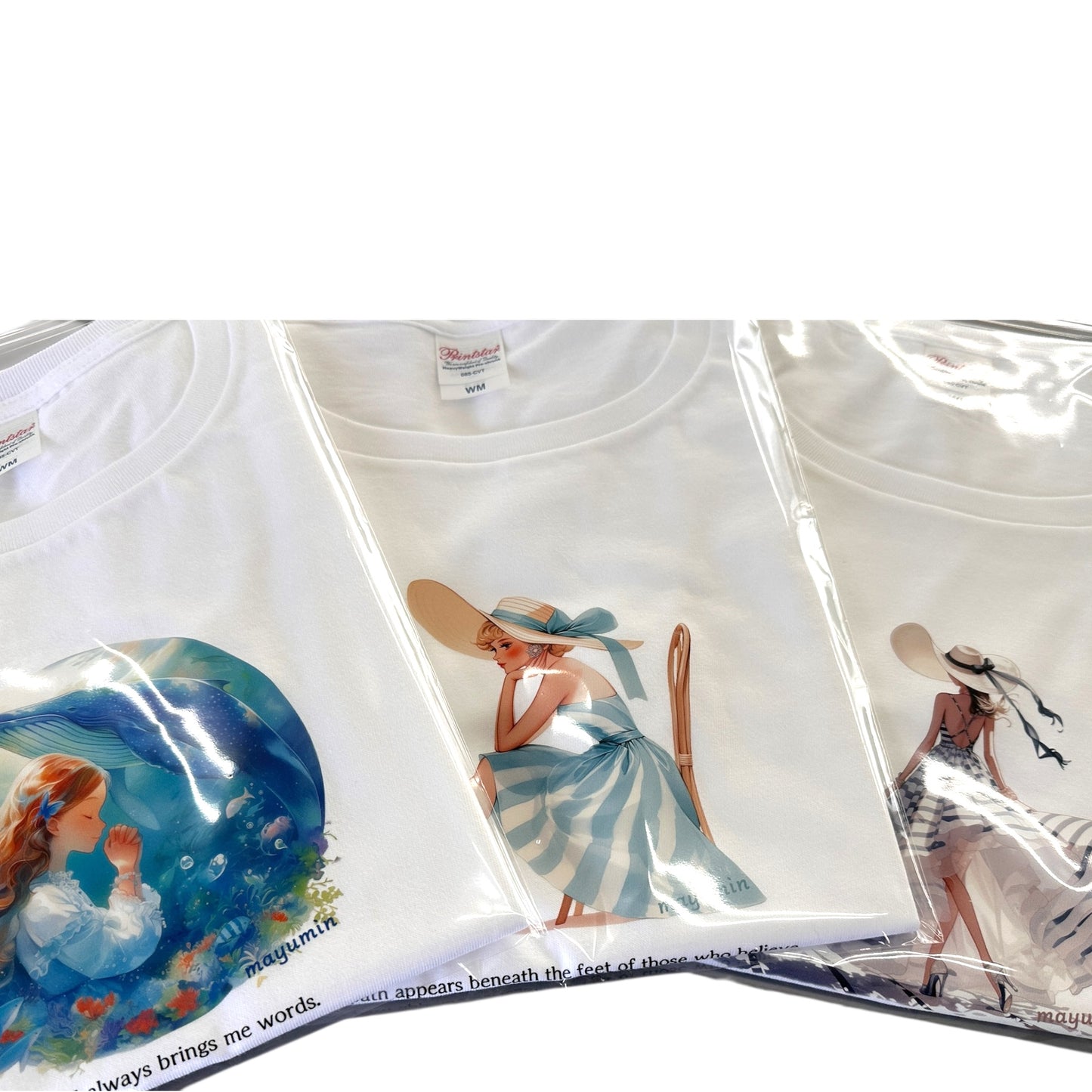 mayuminイラストTシャツ
