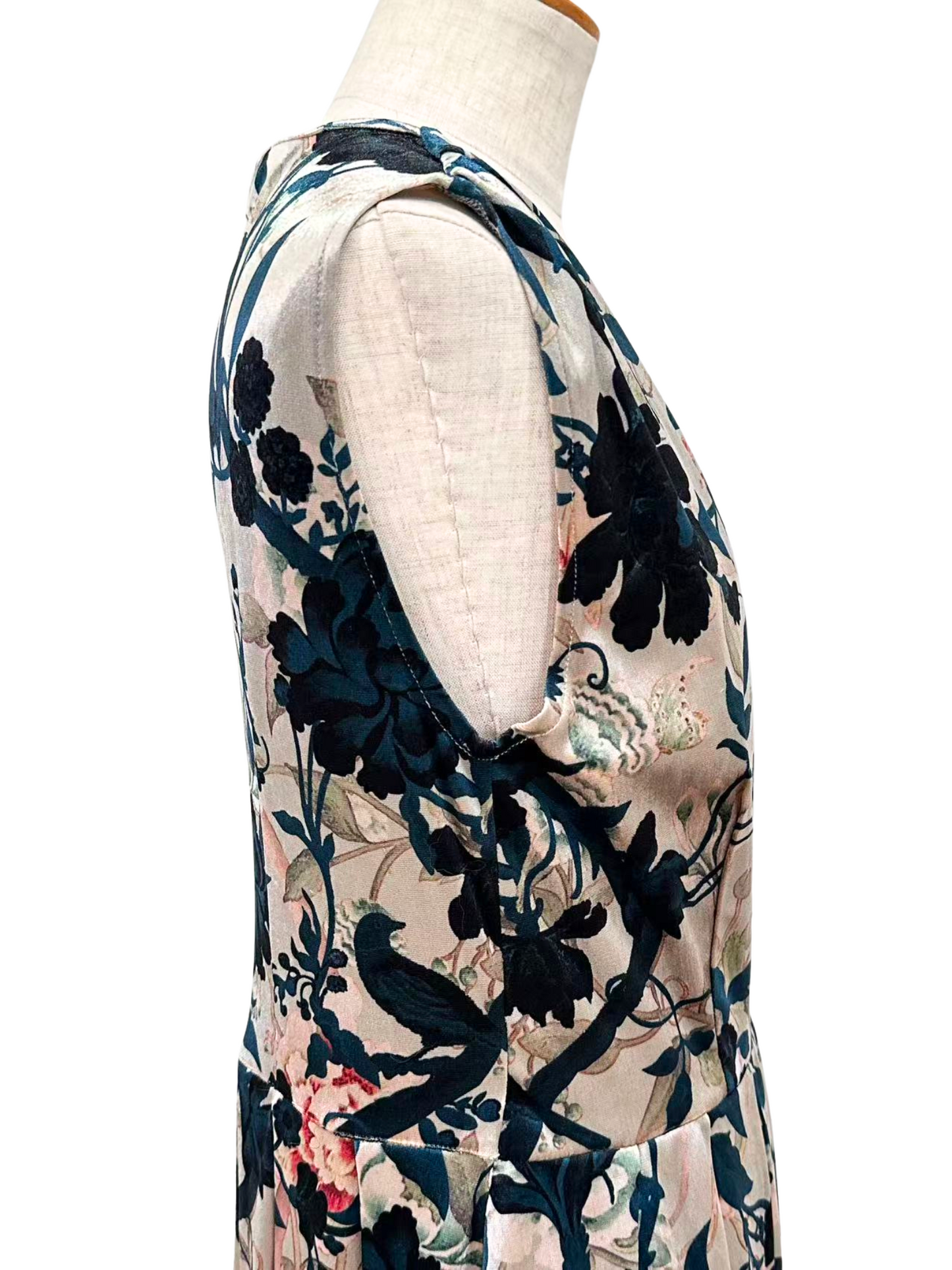 ベロアカシュクールワンピース