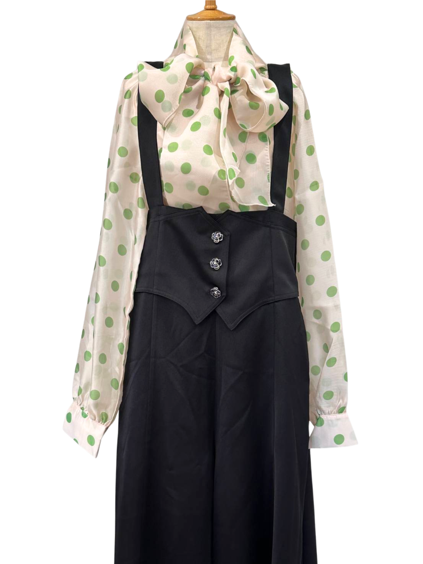 ブラックオーバーオール