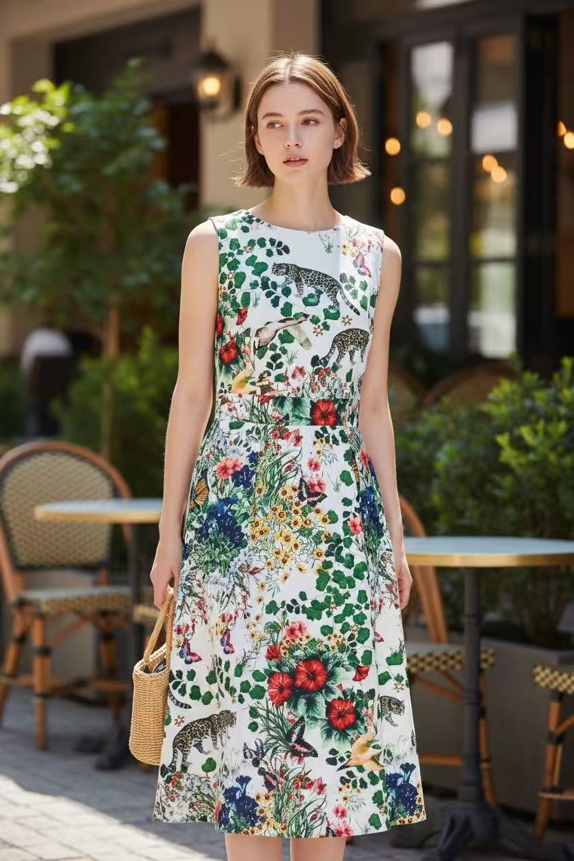 アニマル タックワンピース