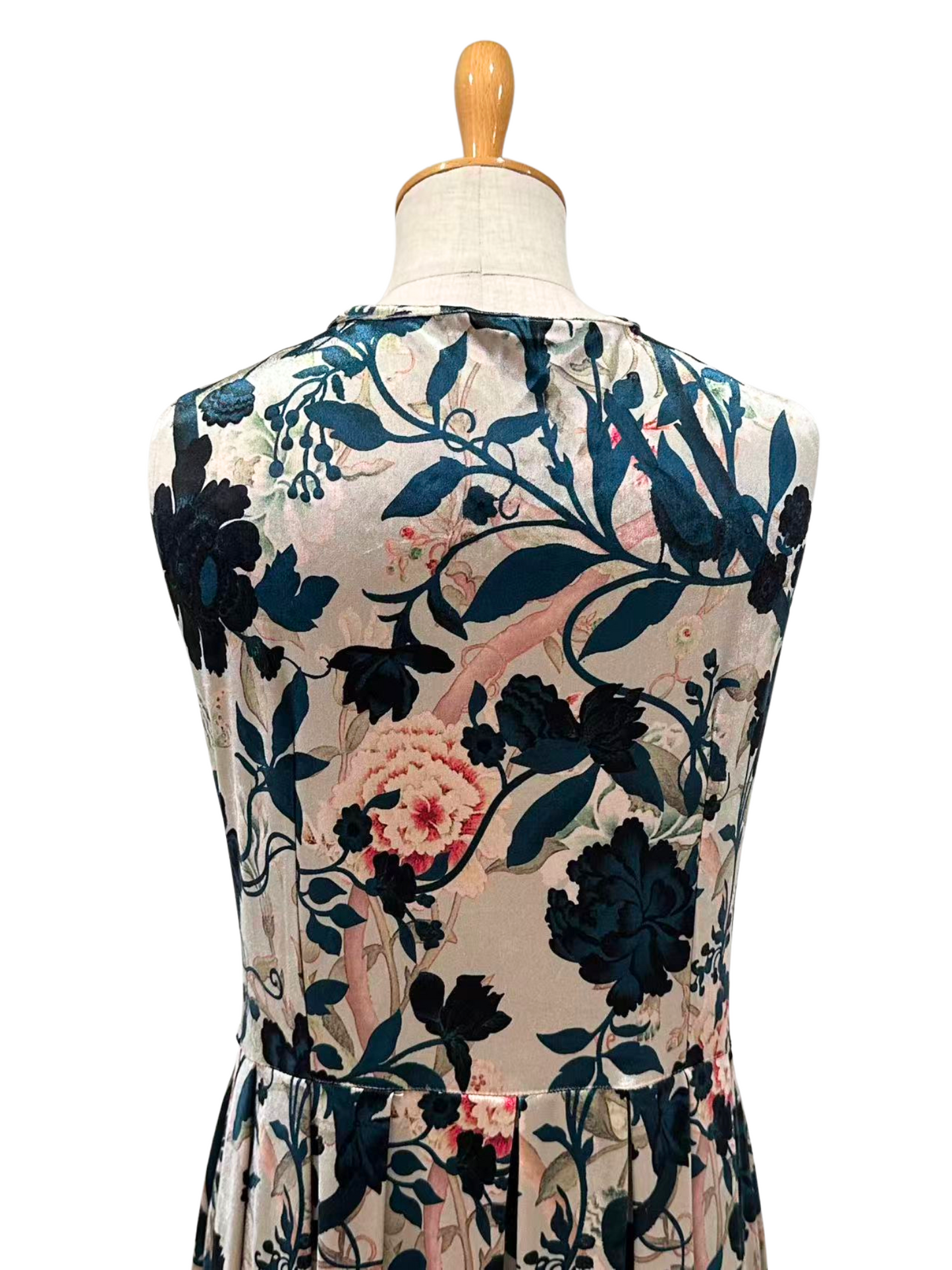 ベロアカシュクールワンピース