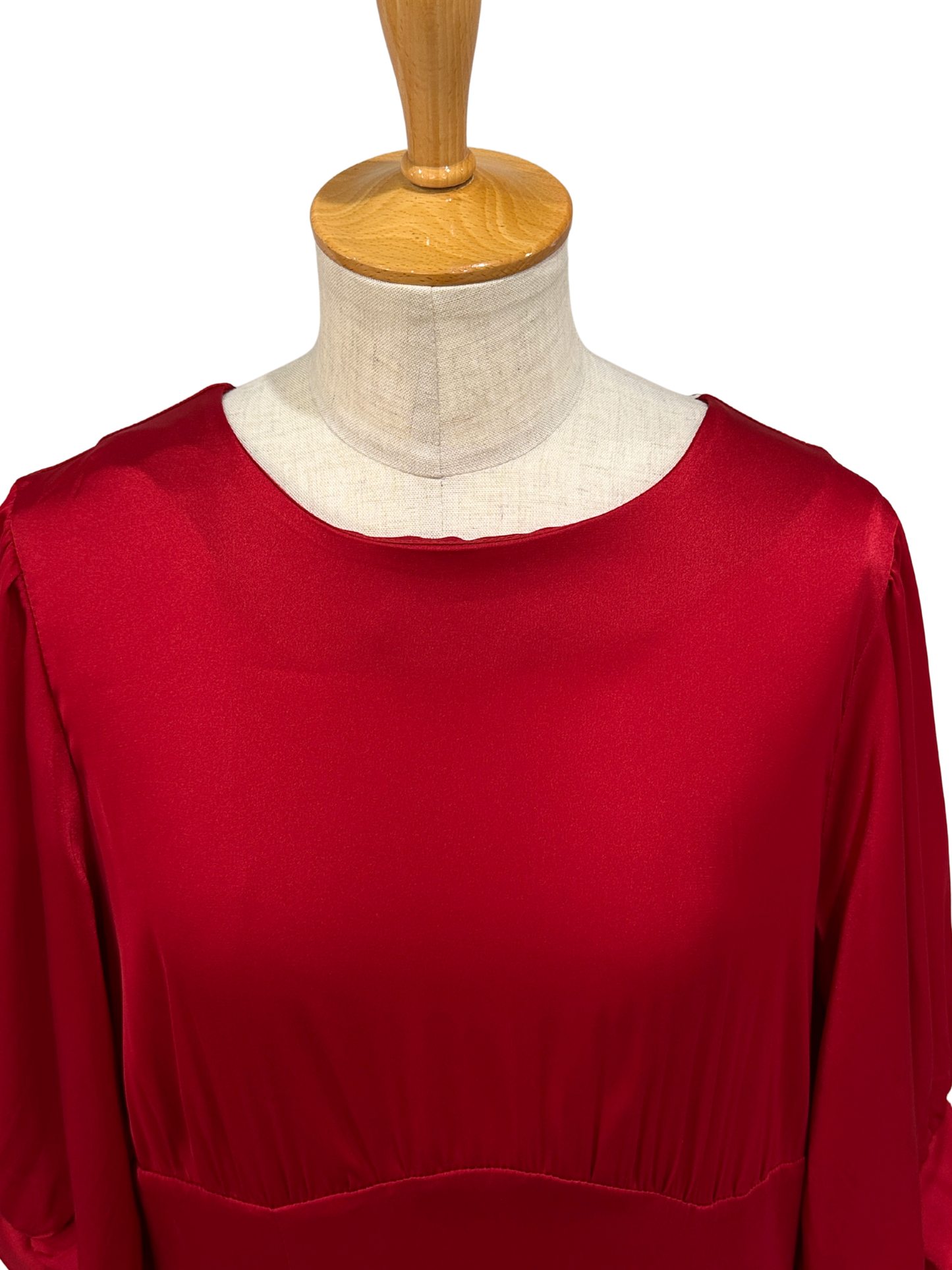 ギャザーフレアワンピース