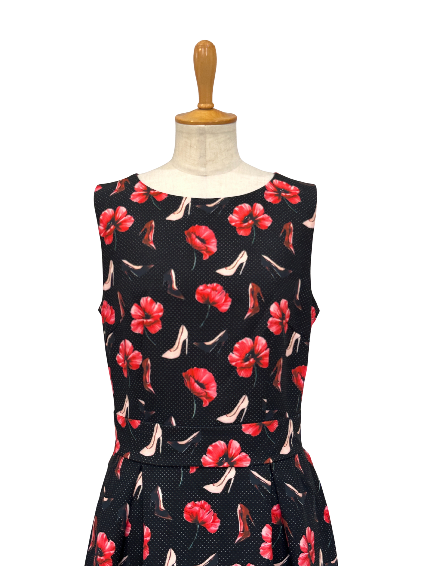 ハイヒールタックワンピース