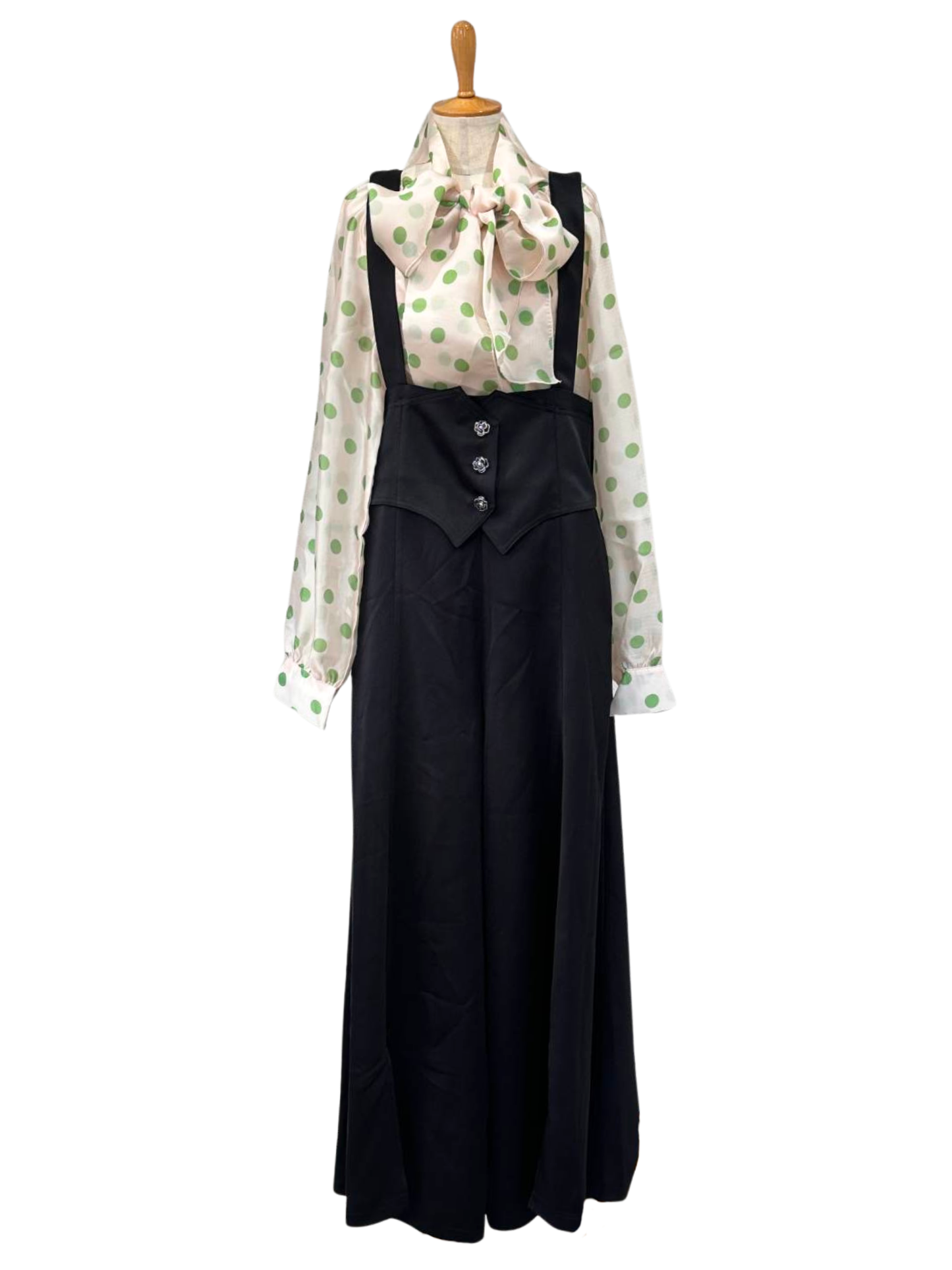 ブラックオーバーオール