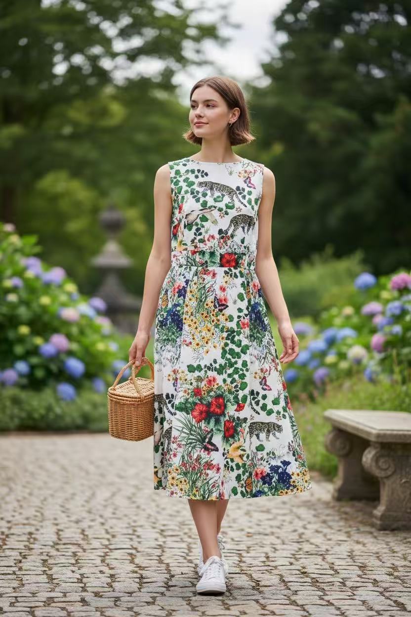 アニマル タックワンピース