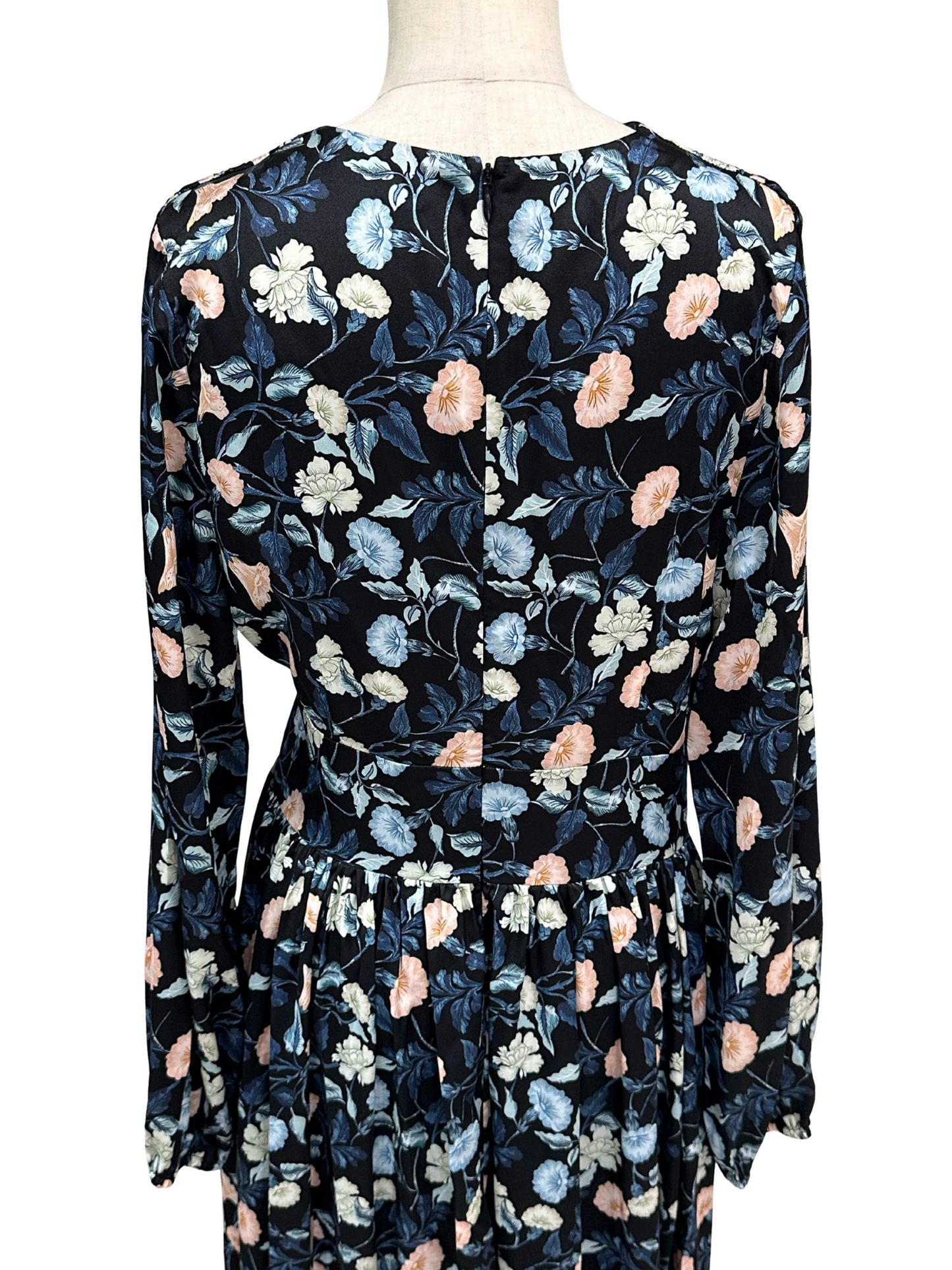 花柄 カシュクールワンピース